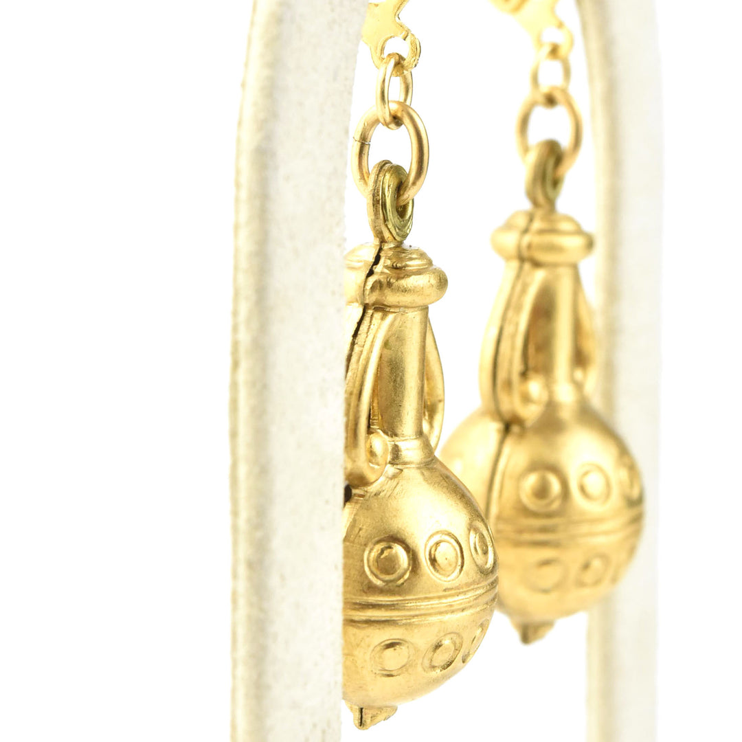 Amphoriskos Earrings - Goldmakers Fine Jewelry