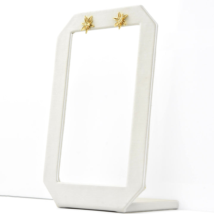 Mini Star Anise Posts - Goldmakers Fine Jewelry