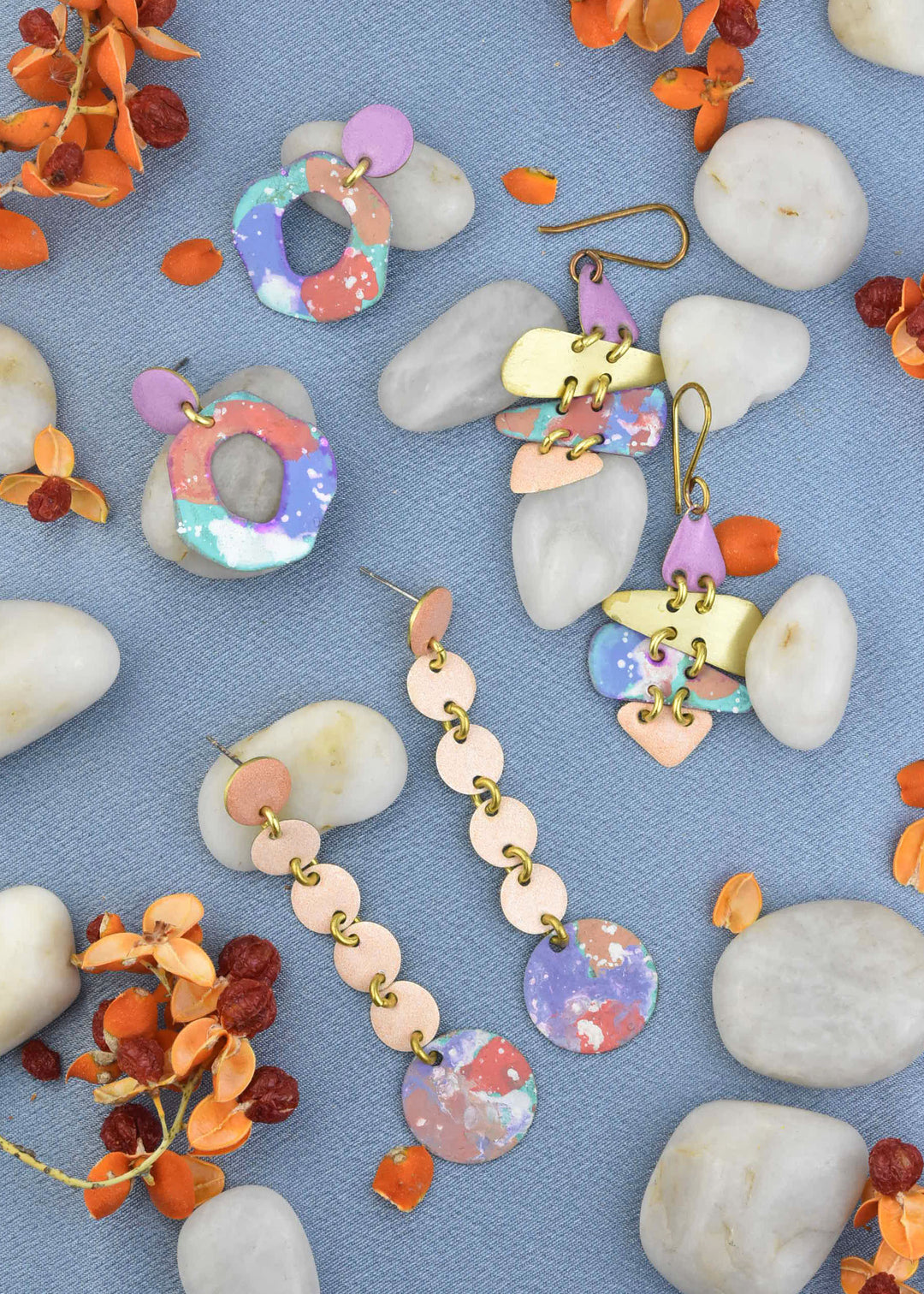 Mancha XS Earrings in Rose Aquarelle - Goldmakers Fine Jewelry