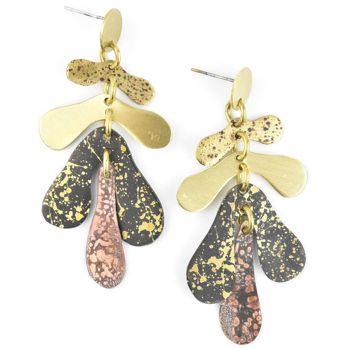 Aguaviva SM Mix Black Earrings