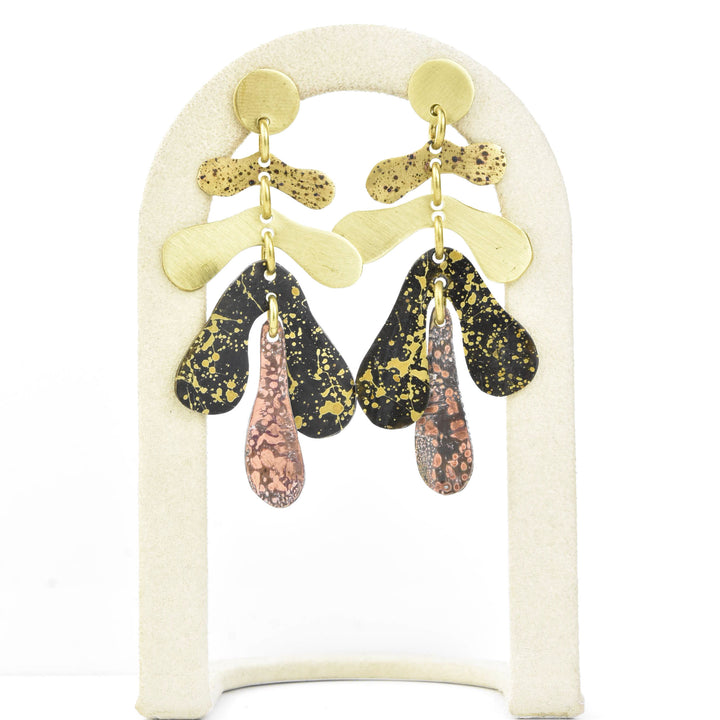 Aguaviva SM Mix Black Earrings