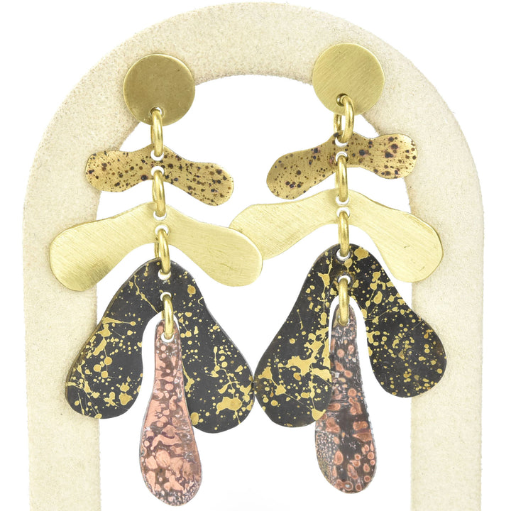 Aguaviva SM Mix Black Earrings