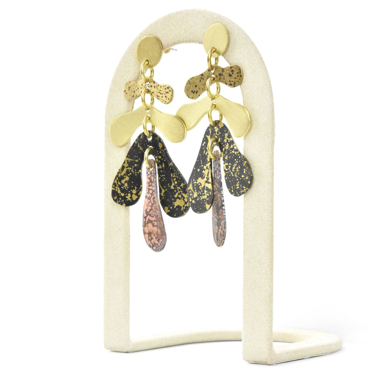 Aguaviva SM Mix Black Earrings