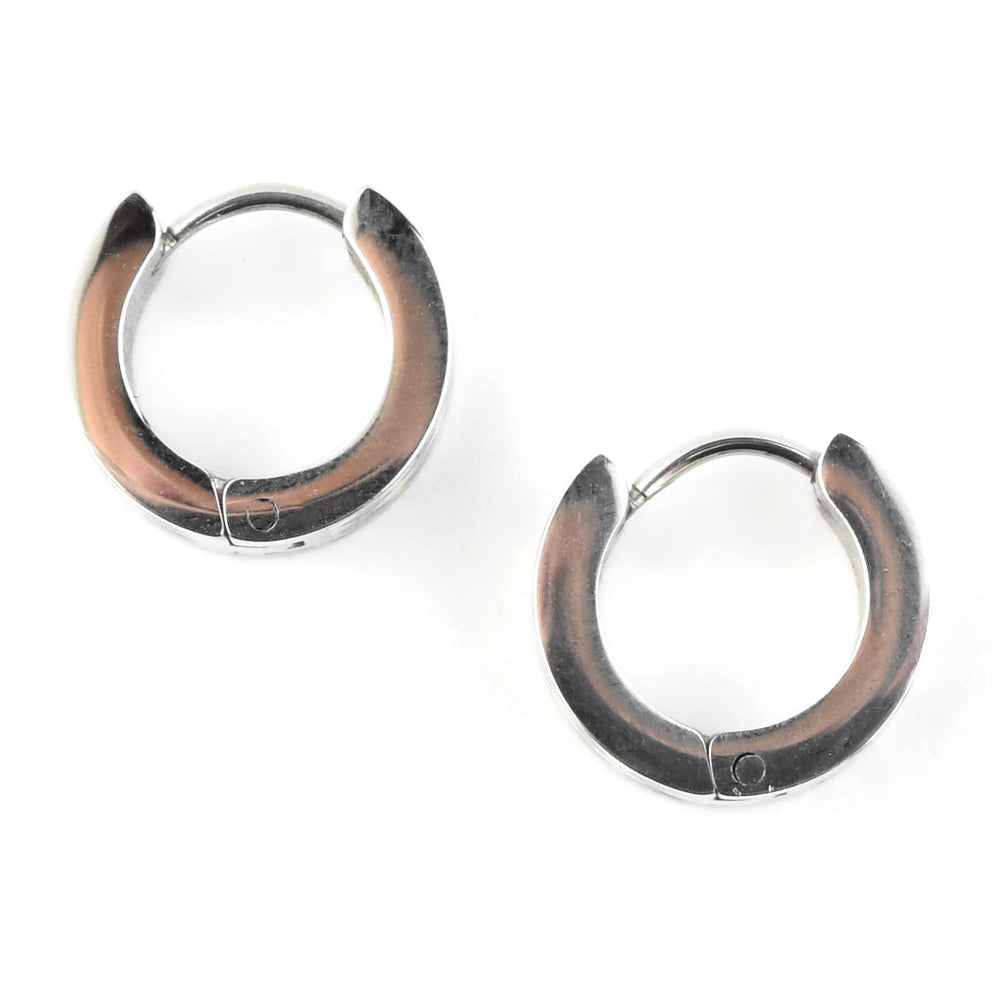 Argyle Super Chunky Huggie Hoops - Goldmakers Fine Jewelry