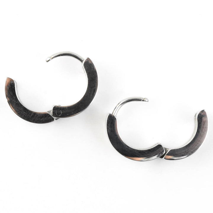 Argyle Super Chunky Huggie Hoops - Goldmakers Fine Jewelry