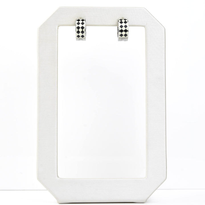 Argyle Super Chunky Huggie Hoops - Goldmakers Fine Jewelry
