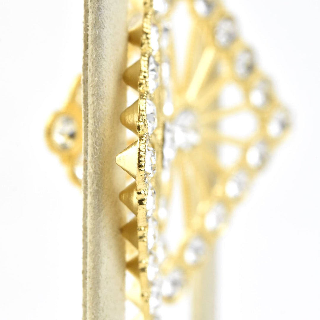 Art Deco Crystal Statement Earrings