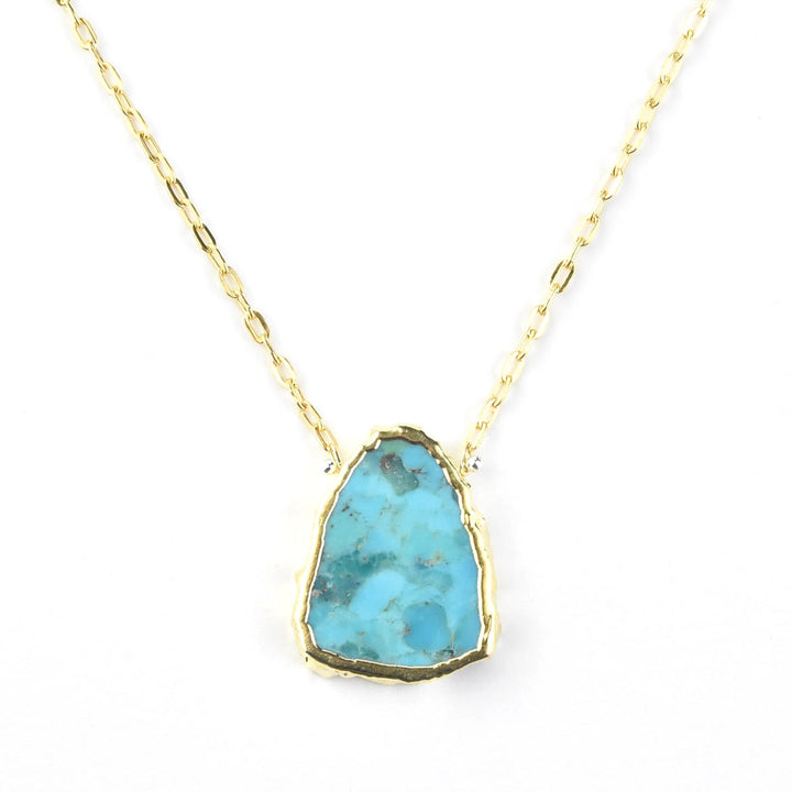 Atlantis Necklace in Turquoise - Goldmakers Fine Jewelry