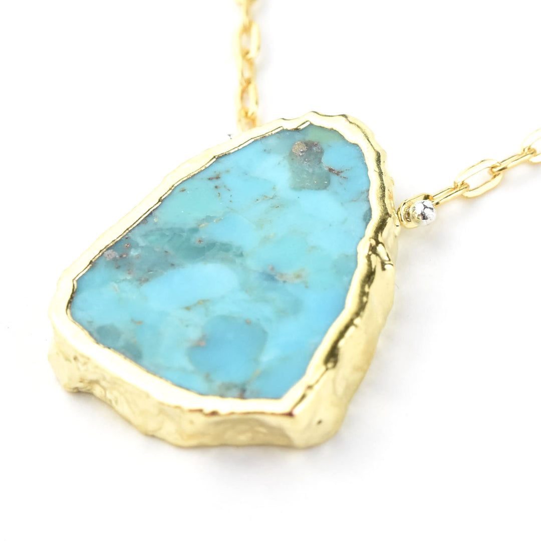 Atlantis Necklace in Turquoise - Goldmakers Fine Jewelry