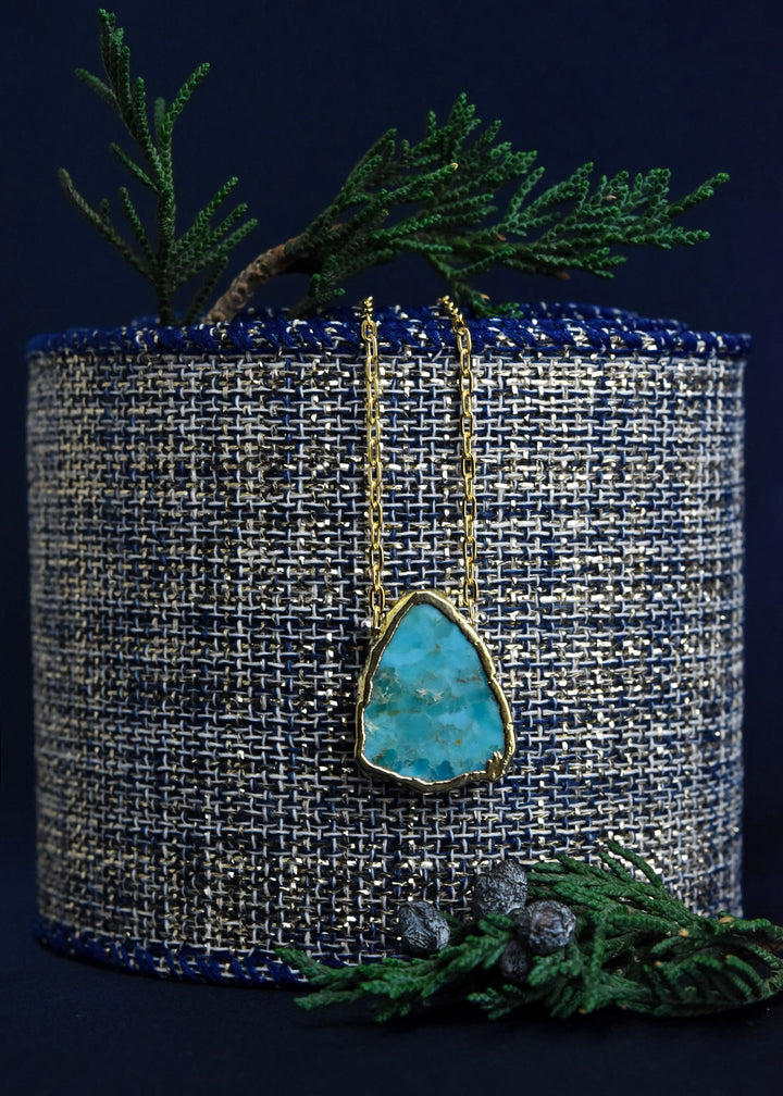 Atlantis Necklace in Turquoise - Goldmakers Fine Jewelry
