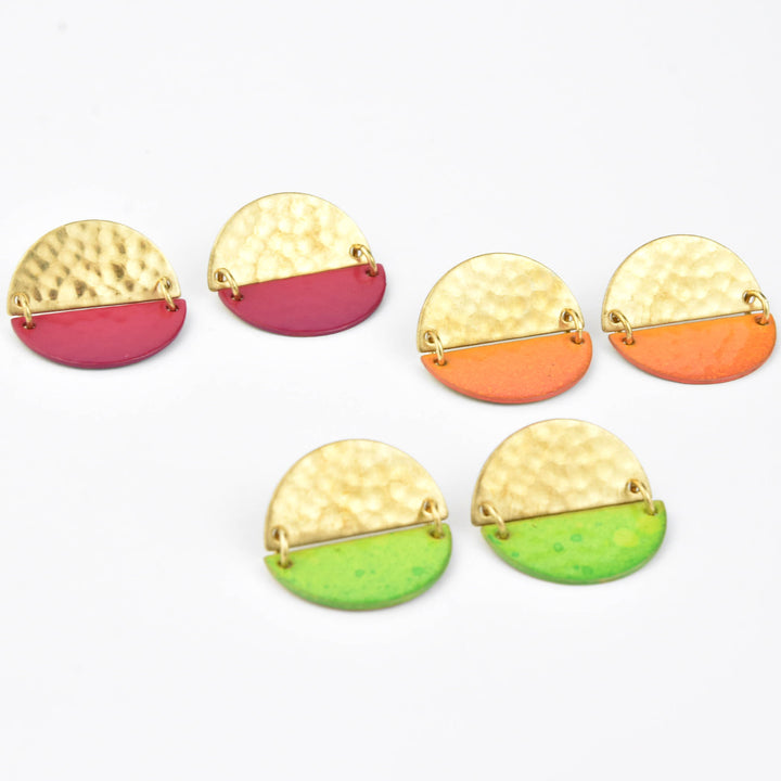 Lime Ayla Earrings - Goldmakers Fine Jewelry
