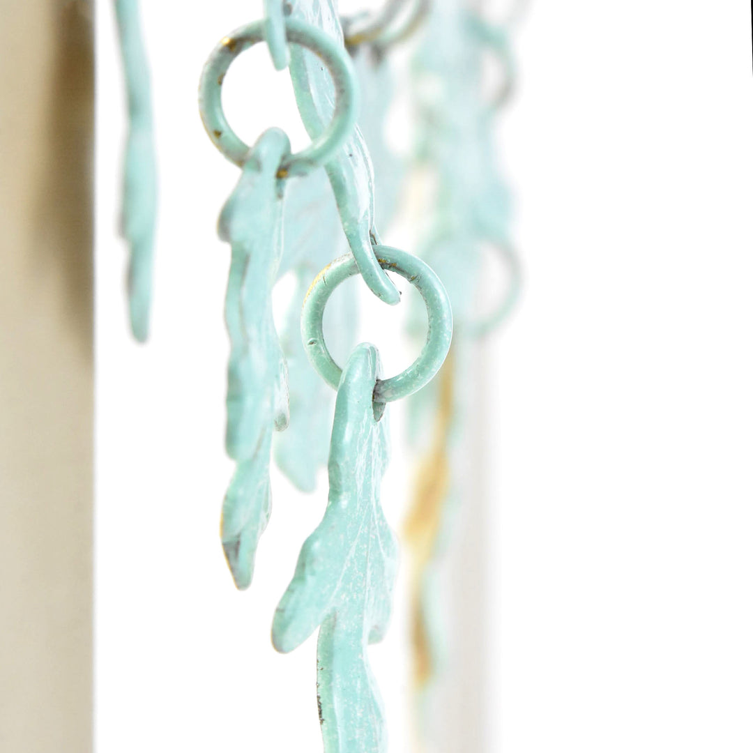 Azure Weeping Oak Earrings