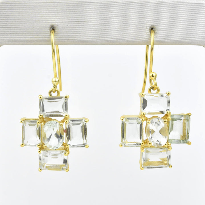 Baguette Statement Earrings - Goldmakers Fine Jewelry