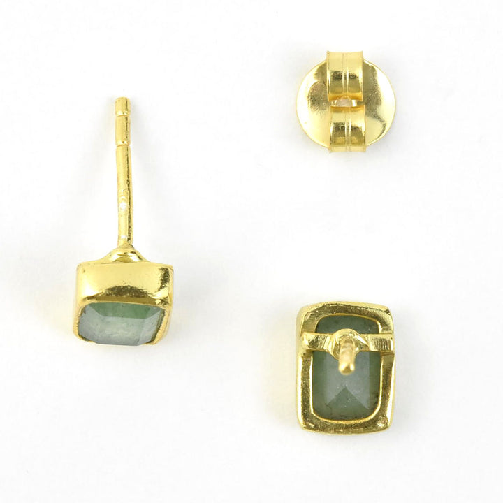 Baguette Stud Earrings - Goldmakers Fine Jewelry