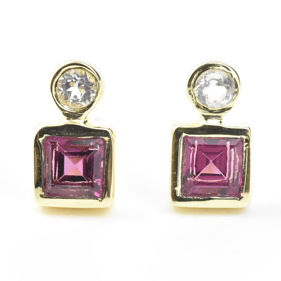 Baker Studs - Goldmakers Fine Jewelry