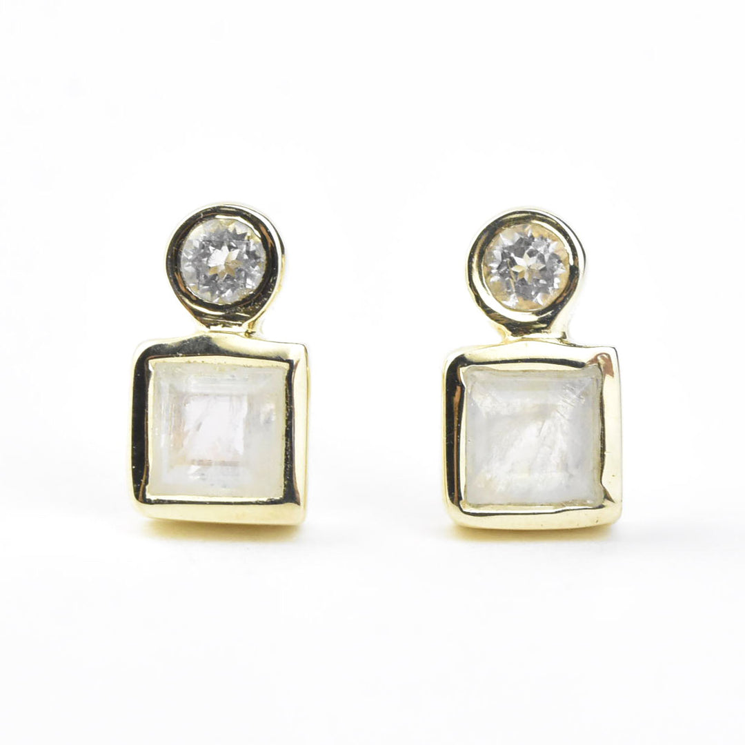 Baker Studs - Goldmakers Fine Jewelry
