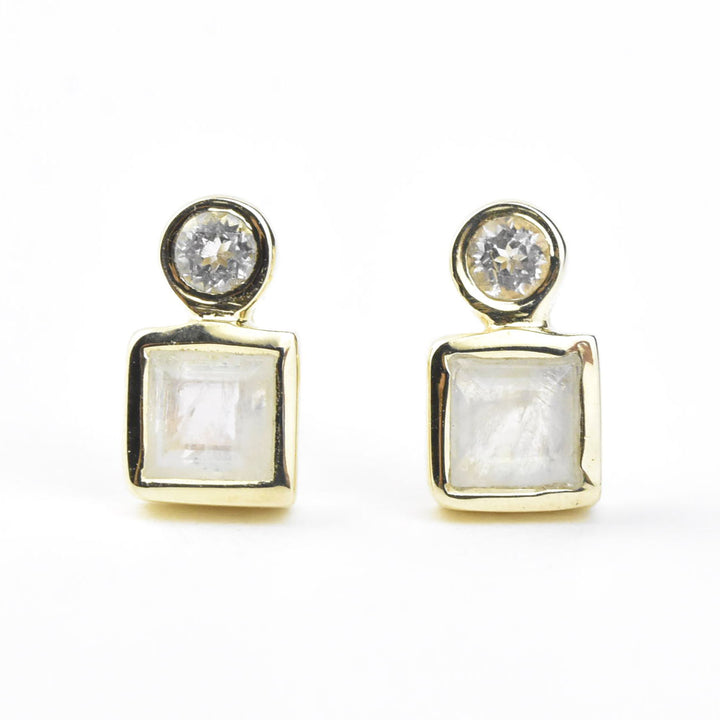 Baker Studs - Goldmakers Fine Jewelry