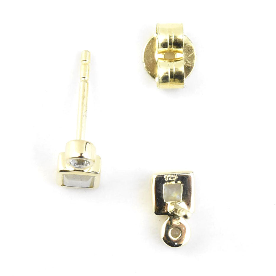 Baker Studs - Goldmakers Fine Jewelry