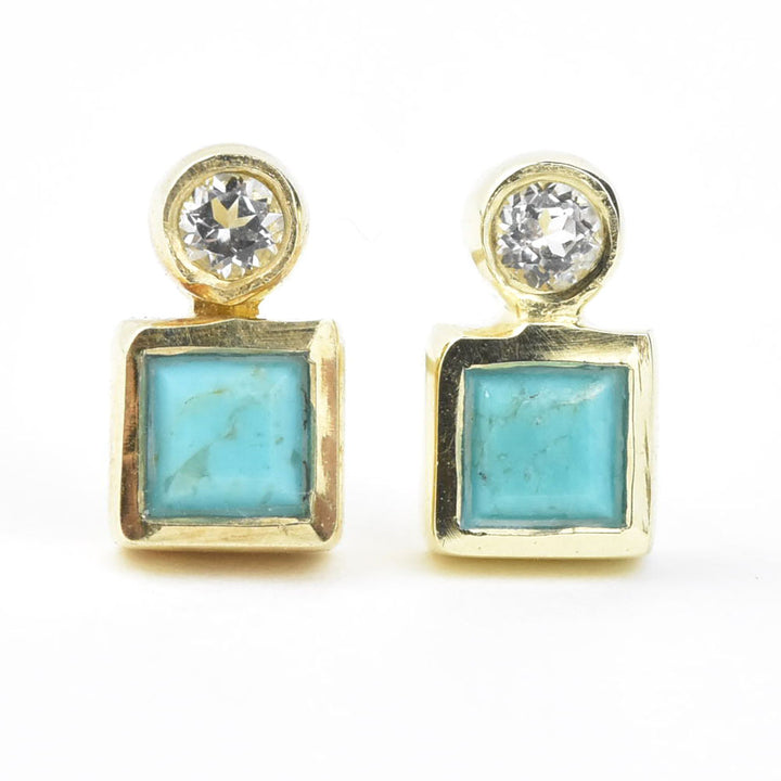Baker Studs - Goldmakers Fine Jewelry