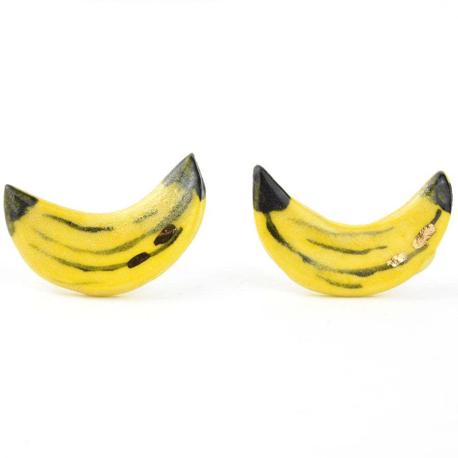 Banana Studs - Goldmakers Fine Jewelry