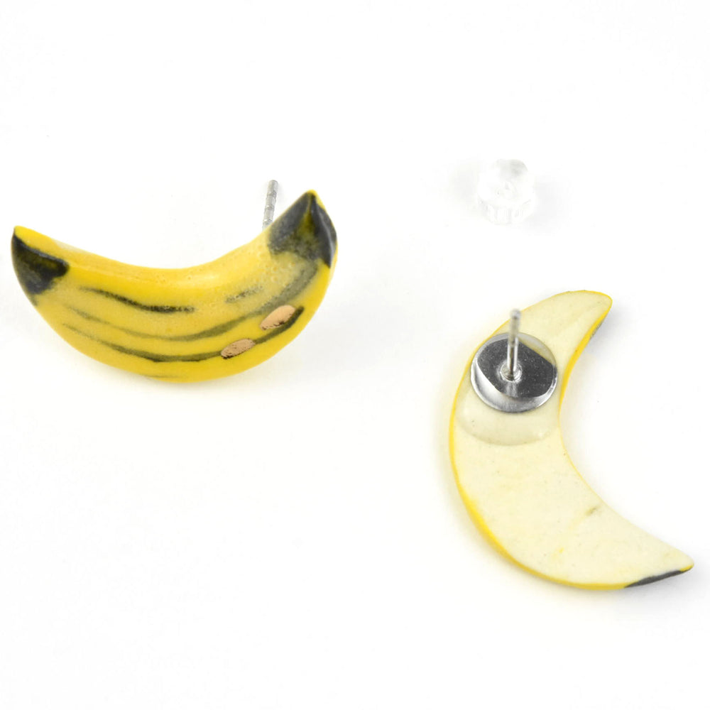 Banana Studs - Goldmakers Fine Jewelry