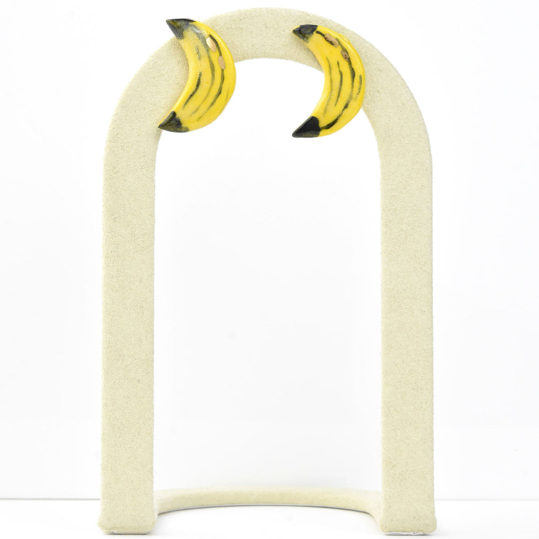 Banana Studs - Goldmakers Fine Jewelry