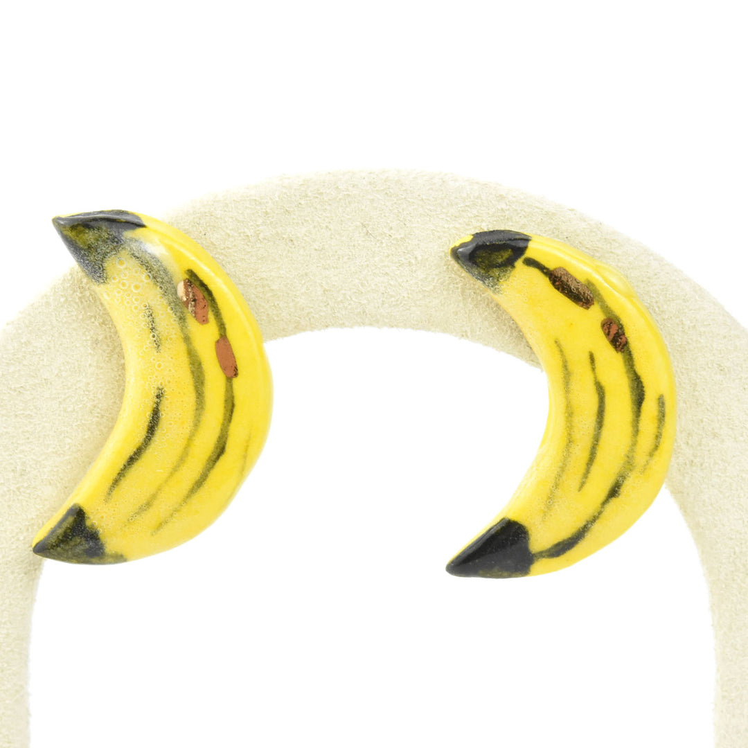 Banana Studs - Goldmakers Fine Jewelry
