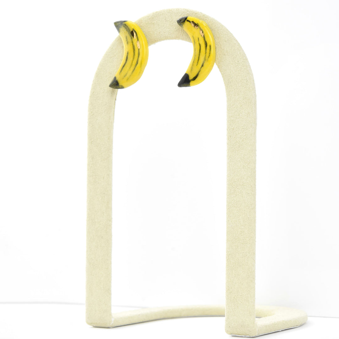 Banana Studs - Goldmakers Fine Jewelry