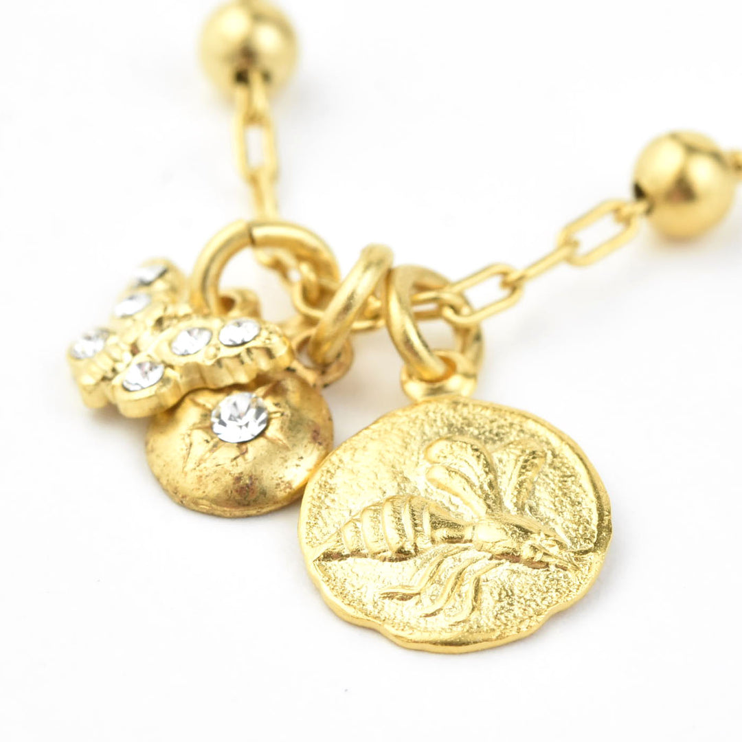 Bee Charm Necklace