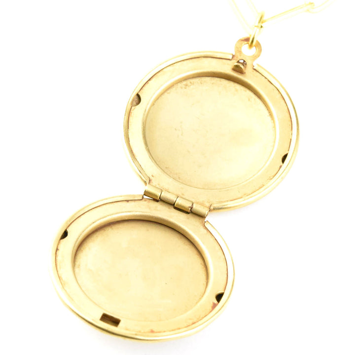 Bee Locket with Crystal