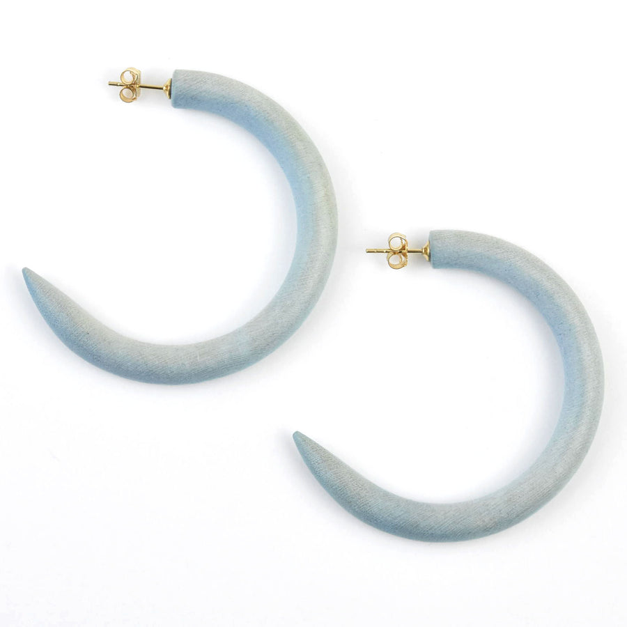 Maine Sky Small Hoop - Goldmakers Fine Jewelry