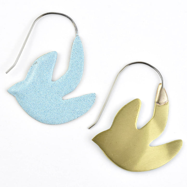 Bird on the Wire Large Earrings