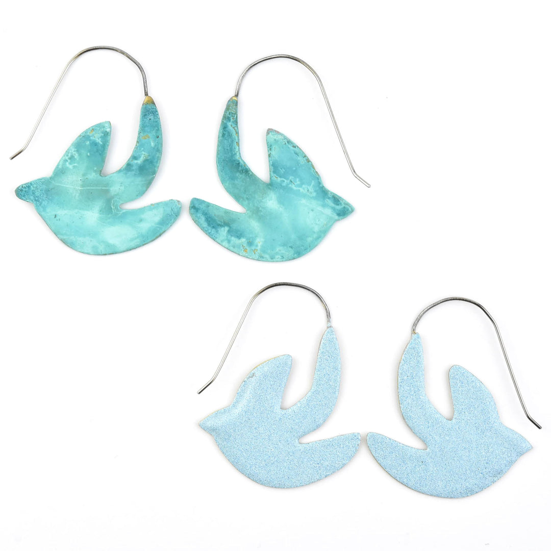Bird on the Wire Large Earrings