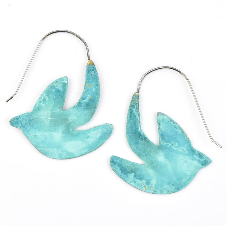 Bird on the Wire Large Earrings