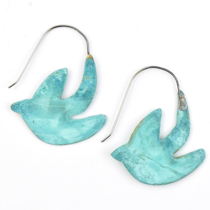 Bird on the Wire Large Earrings