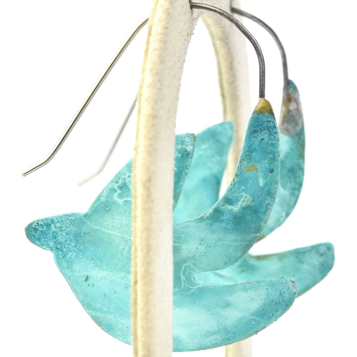 Bird on the Wire Large Earrings