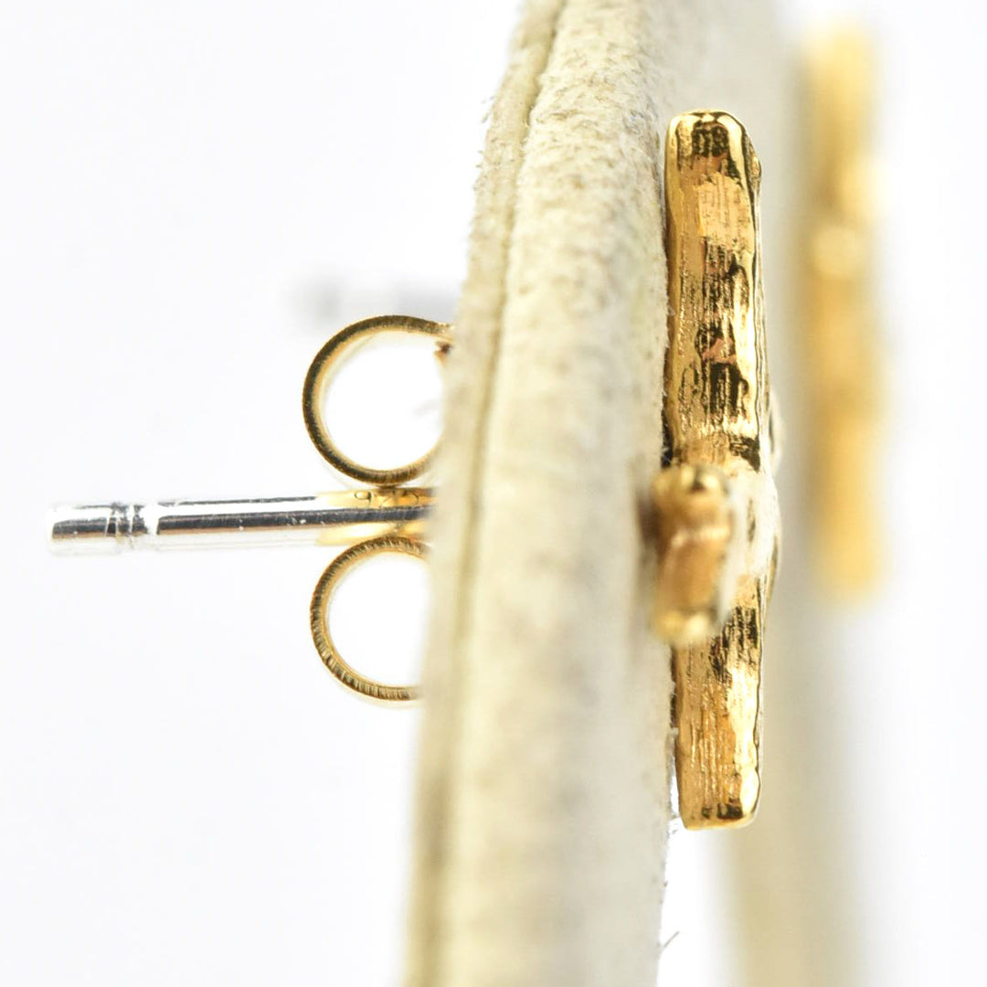 Vermeil Bird Studs