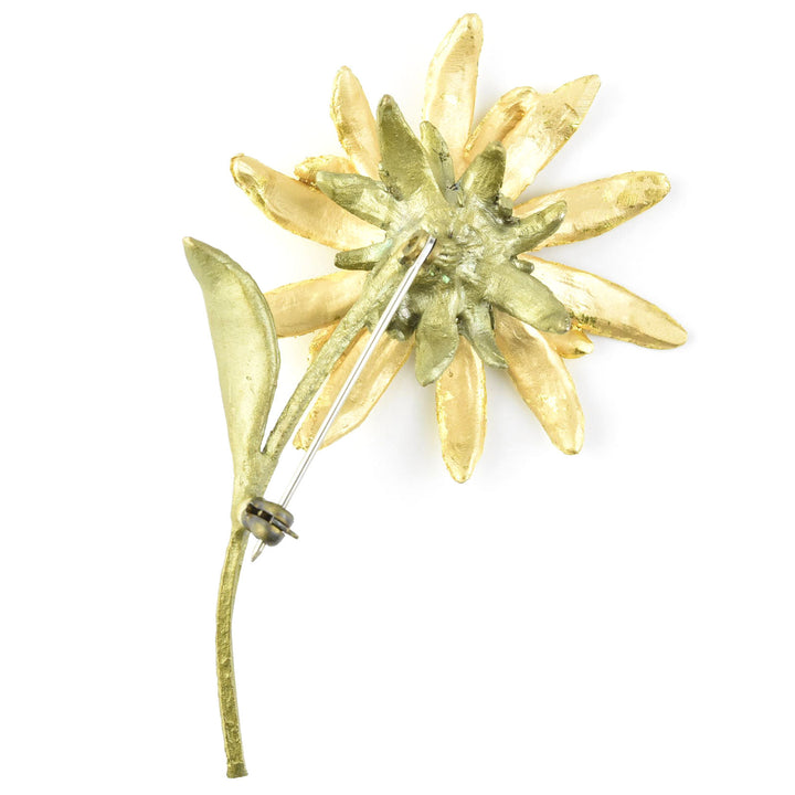 Black-Eyed Susan Brooch - Goldmakers Fine Jewelry