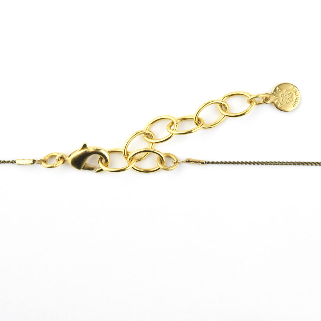 Black & Brown Art Deco Necklace - Goldmakers Fine Jewelry