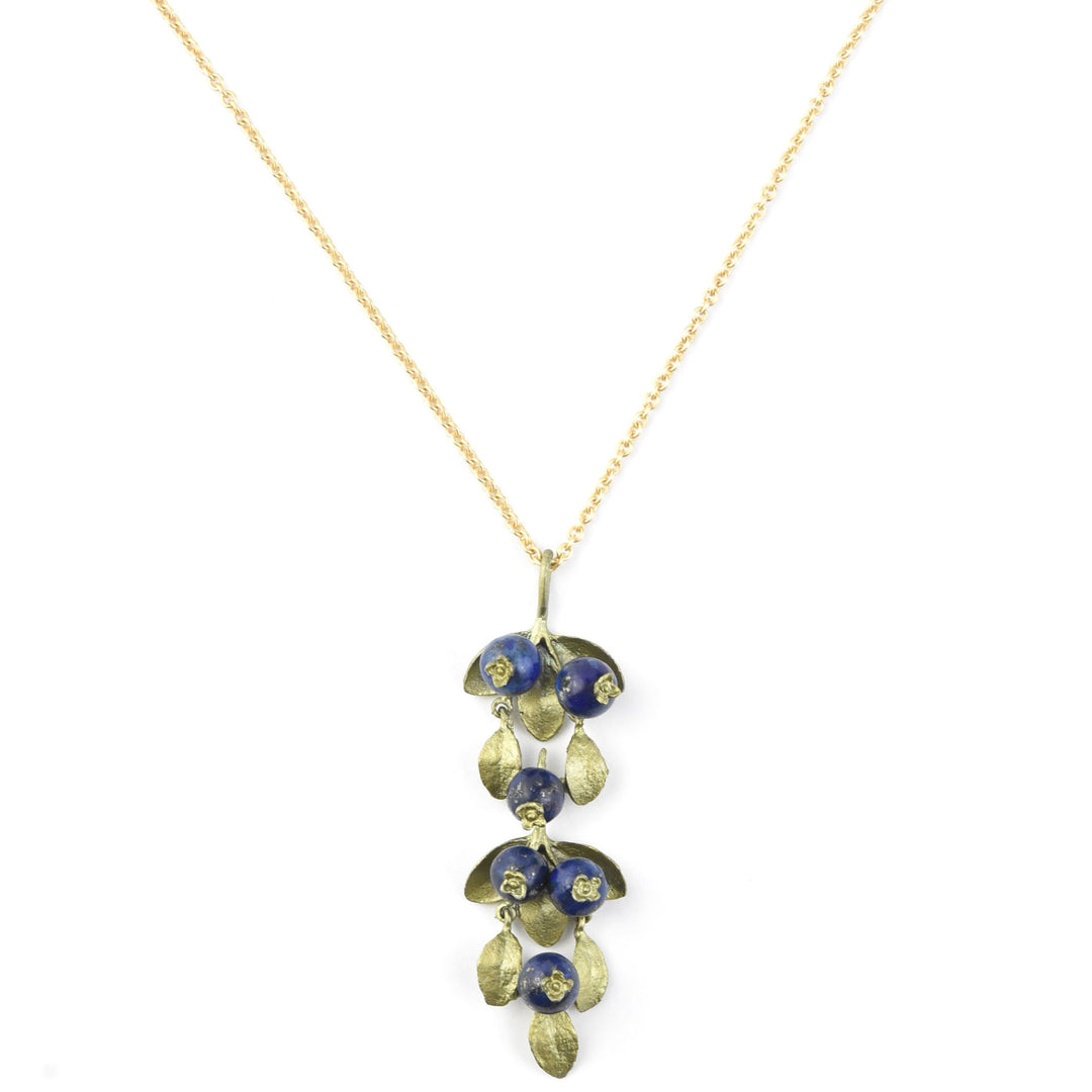 Trailing Blueberries Necklace
