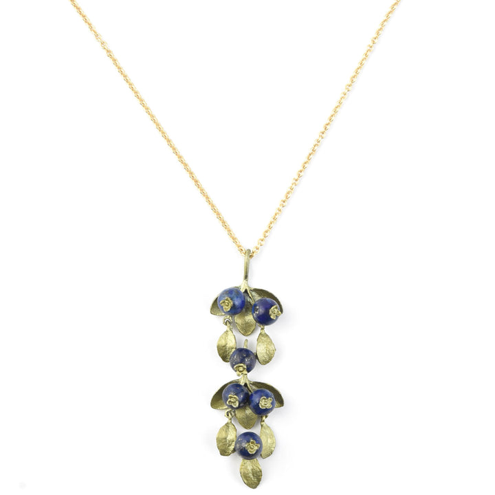 Trailing Blueberries Necklace