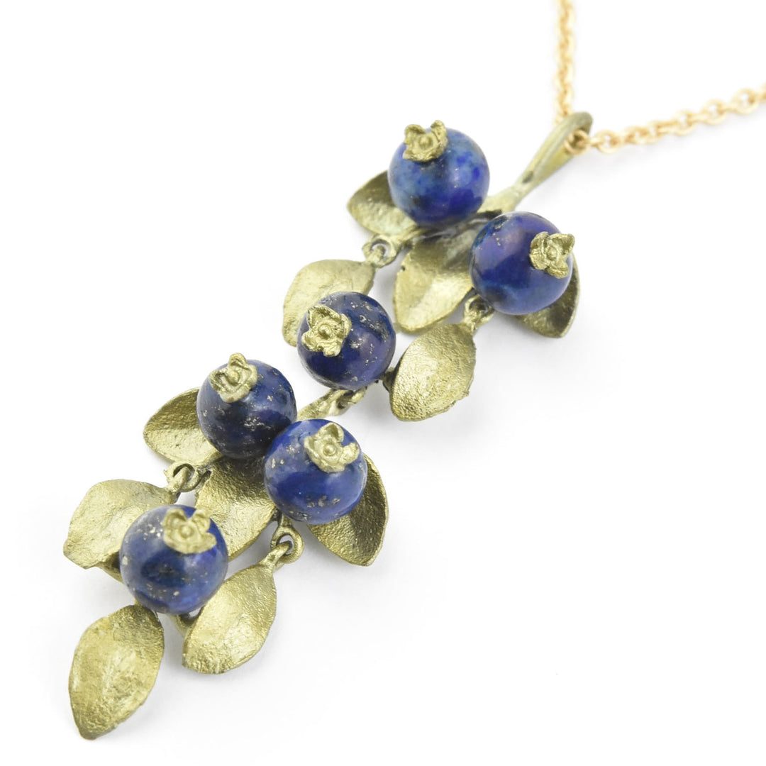 Trailing Blueberries Necklace