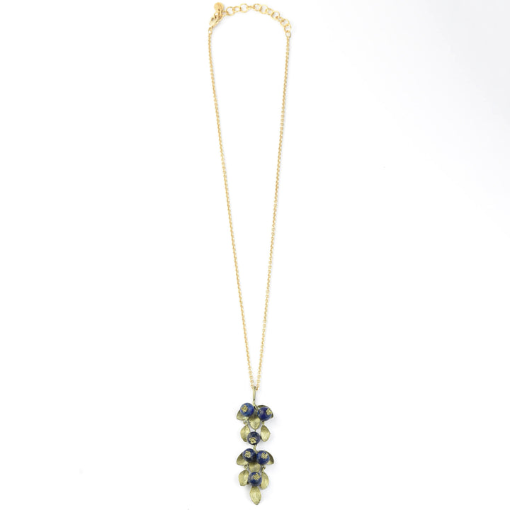 Trailing Blueberries Necklace