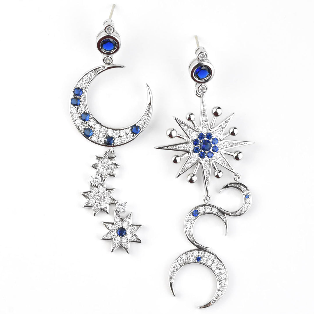 Boho Star & Moon Earrings