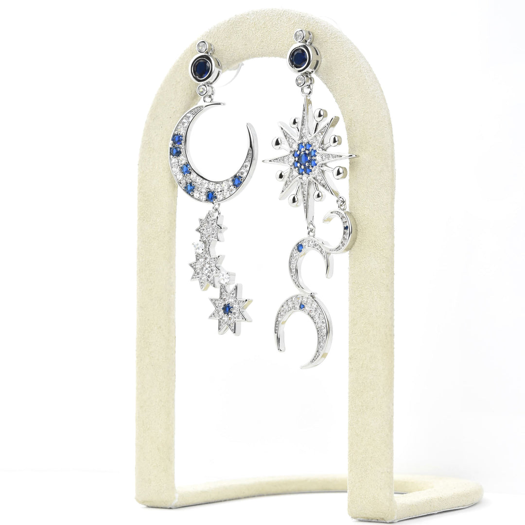 Boho Star & Moon Earrings