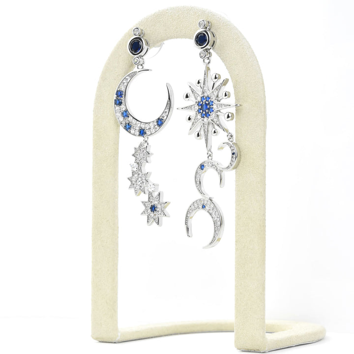 Boho Star & Moon Earrings