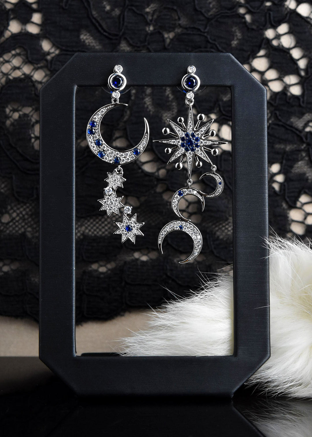 Boho Star & Moon Earrings