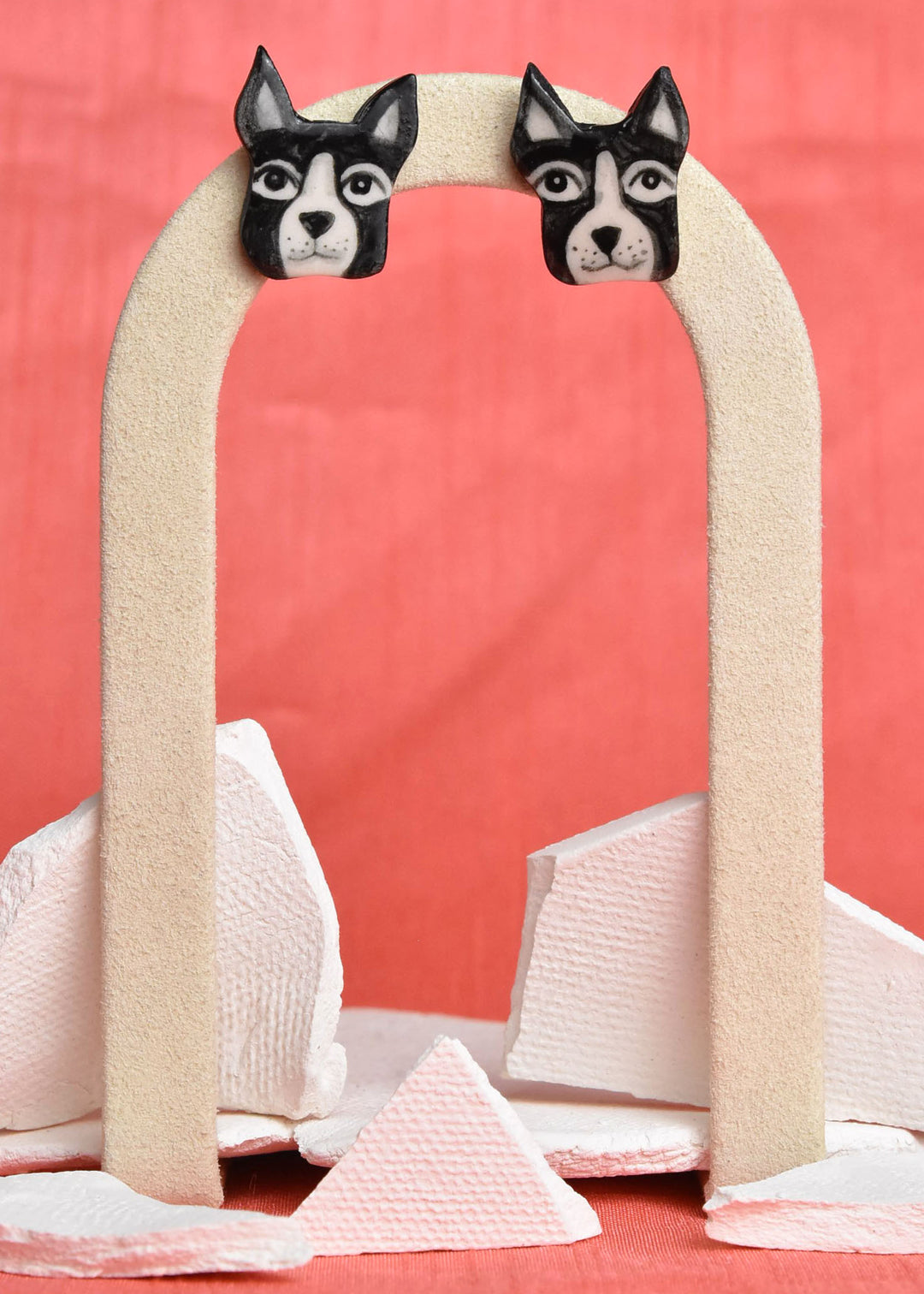 Boston Terrier Studs - Goldmakers Fine Jewelry