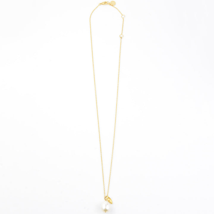 Budding Leaf Necklace - Goldmakers Fine Jewelry