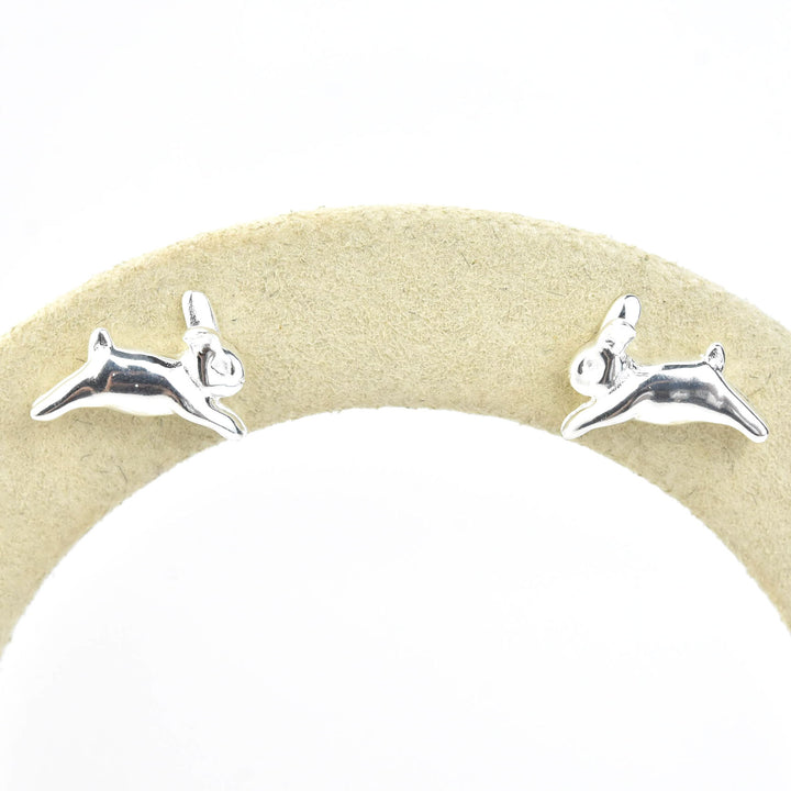 Bunny Studs in Sterling Silver - Goldmakers Fine Jewelry